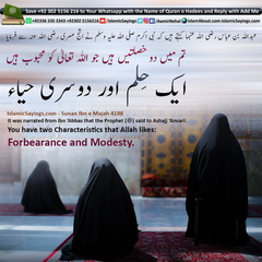 two-Characteristics-that-Allah-likes-Forbearance-and-Modesty