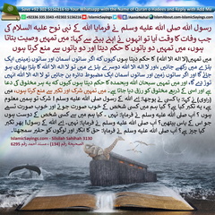 Testation-of-Prophet-Noah-rs-to-His-son-regarding-two-things